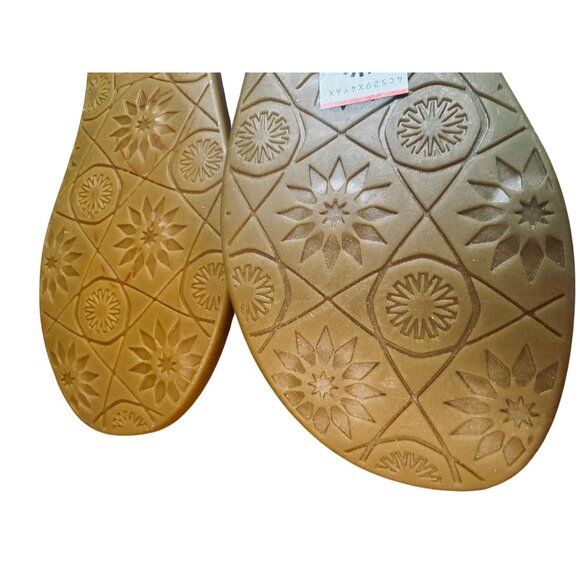 UGG Women's Silver Cork Sandals  Adjustable Strap Casual Comfort.Size 9 - Picture 8 of 11